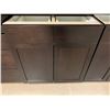 Image 5 : Cappuccino Cabinets 8 piece cabinet set with boxed trim  panels. includes 3 kitchen base 30W, 30W, 2