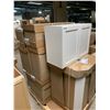Image 10 : Lot of 7 Matching white shaker style Cabinets includes: 30W x 21K, 24W x 36H, 12W x 36H x 2, 37W x 1