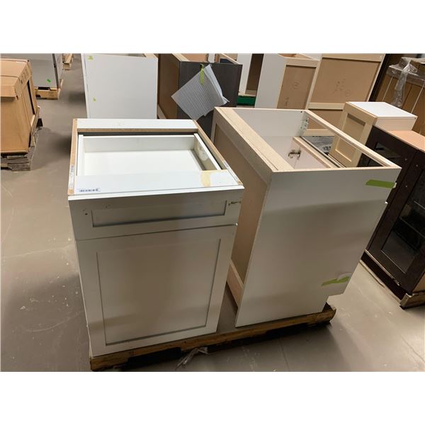 Pallet Lot of Cabinets - as pictured - base cabinets