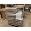 Image 1 : Pallet Lot of Cabinets - as pictured - 7 cabinets with sink and faucet