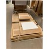 Image 1 : Pallet Lot of Cabinets - as pictured - new boxes paneling