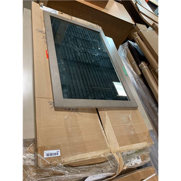 Pallet lot of New Boxe framed Mirrors