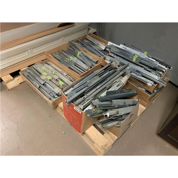 Pallet Lot of Cabinet Drawer hardware - 8 boxes