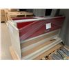 Image 1 : Pallet lot of Red above desk storage units