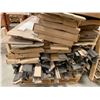 Image 3 : Pallet Lot of Assorted flat stock, hardwood moulding  trim