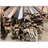 Image 2 : Pallet Lot of Assorted flat stock, hardwood molding  trim