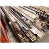 Image 3 : Pallet Lot of Assorted flat stock, hardwood molding  trim
