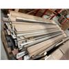 Image 3 : Pallet Lot of Assorted flat stock, hardwood molding  trim