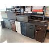 Image 1 : Lot of 10 assorted Vanity Cabinets and counter top