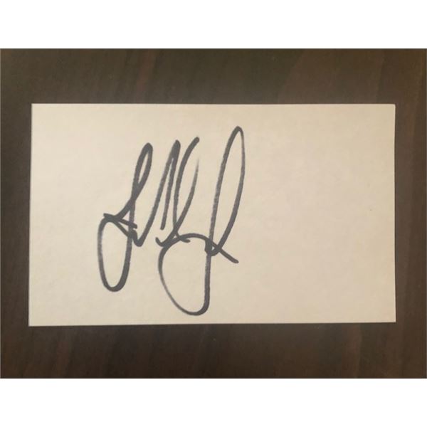 John Paul Jones Cut Autograph