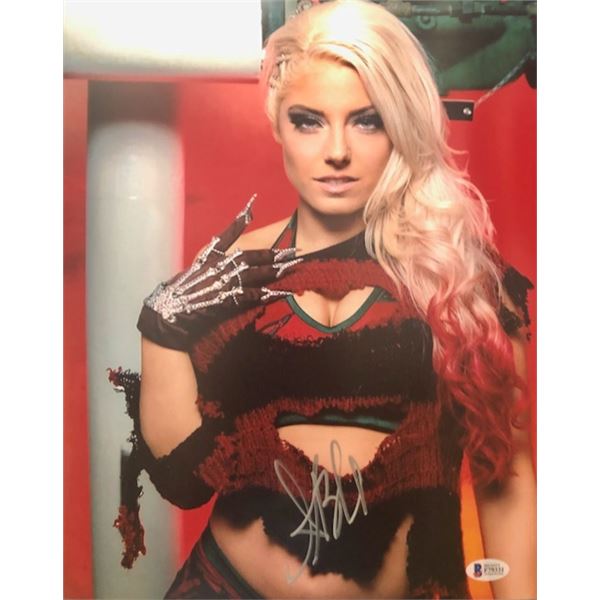 Alexa Bliss Autographed Poster WWE Wrestler
