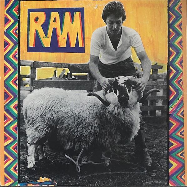 Paul McCartney Autographed Album