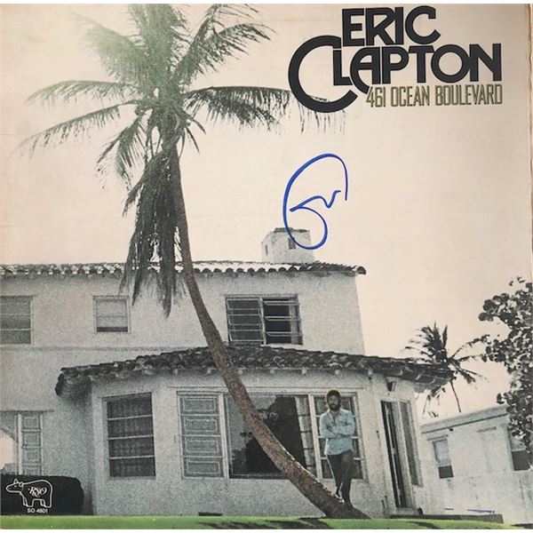 Eric Clapton Autographed Album
