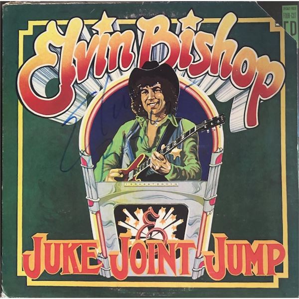 Elvin Bishop Autographed Album