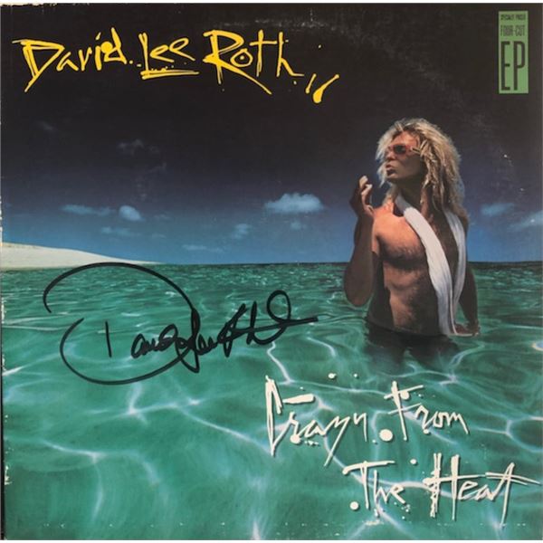 David Lee Roth Autographed Album