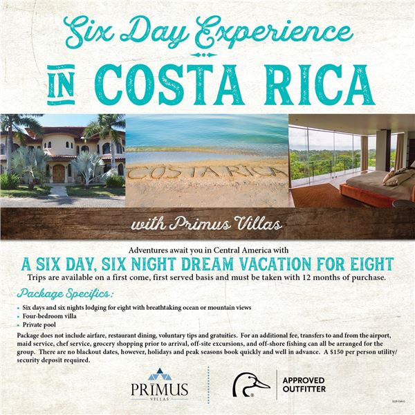 Costa Rica Experience for 8