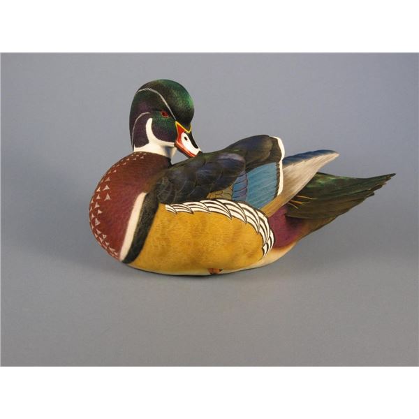 Jett Brunet Wood Duck Decoy #2