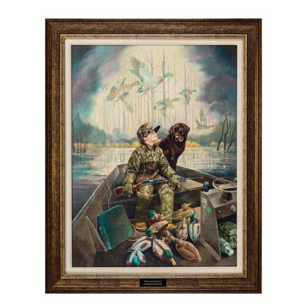 Greenwing Legacy Canvas by Ralph McDonald