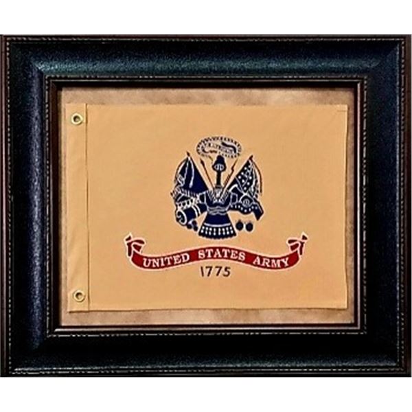 United States Army Framed Flag