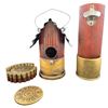 Image 1 : SHOTGUN SHELL BOTTLE OPENER, COASTERS AND BIRDHOUSE