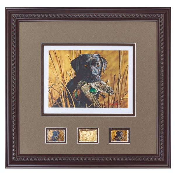 2021 DU Stamp Print by Bob Hautman