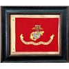 Image 1 : United States Marine Corps Framed Flag