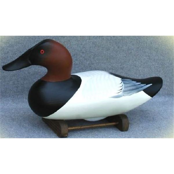 Premier Grade Canvasback Drake By Charles Jobes