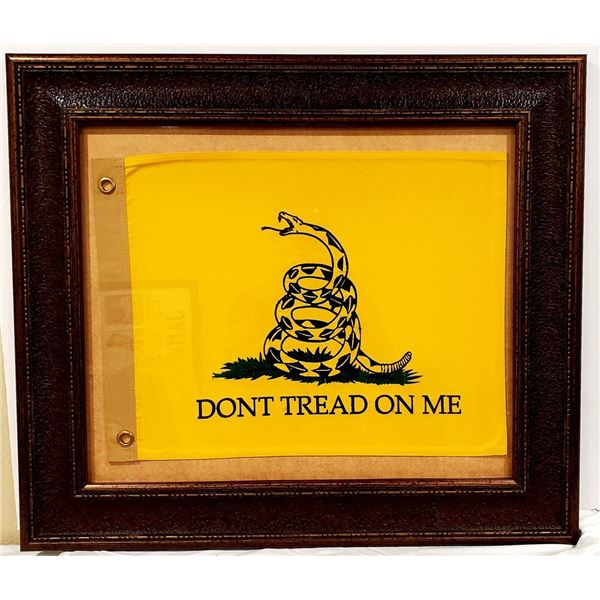 Don’t Tread On Me Framed Flag