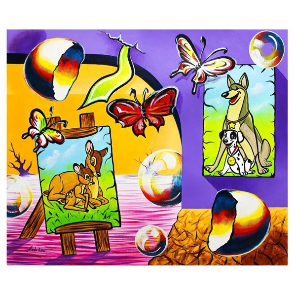 Alexander Astahov- Original Oil on Canvas "Cuteness"