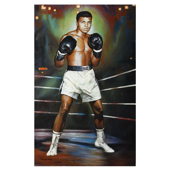 Dimitry Turchinsky- Original Oil on Canvas "Rookie Year"