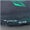 Image 2 : Wyland, "Turtle Reef Silhouette" Hand Signed Original Painting with Certificate of Authenticity.