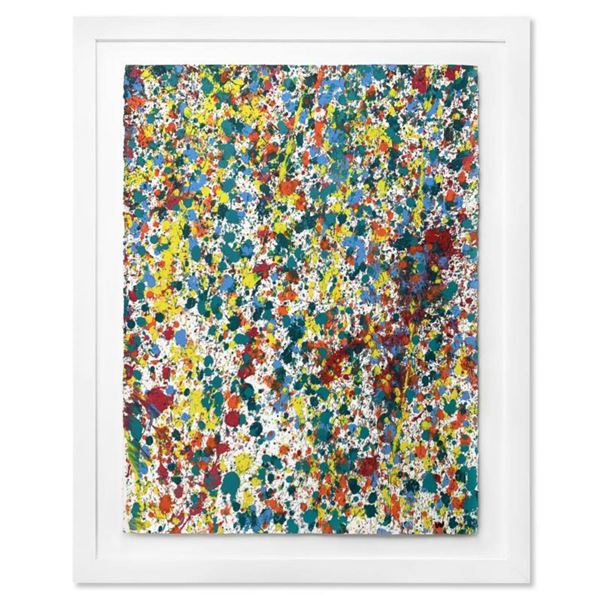 Wyland, "Splash 62" Framed Original Watercolor Painting Hand Signed with Letter of Authenticity.