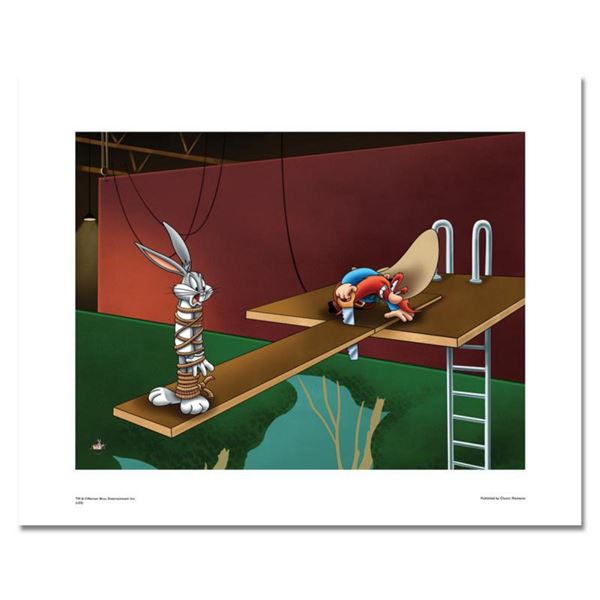  High Diving Hare  Numbered Limited Edition Giclee from Warner Bros, with Certificate of Authenticit