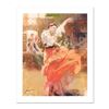 Image 1 : Pino (1939-2010) "Flamenco In Red" Limited Edition Giclee. Numbered and Hand Signed; Certificate of 