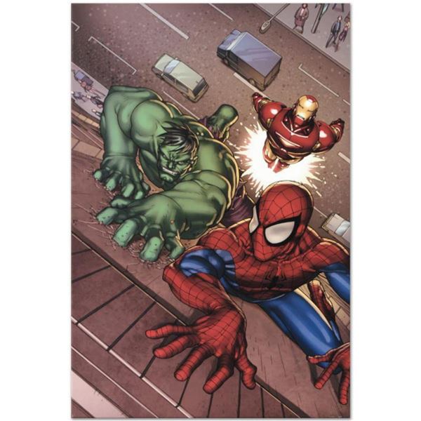 Marvel Comics "Marvel Adventures: Super Heroes #3" Numbered Limited Edition Giclee on Canvas by Roge