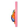 Image 3 : Wang, "Bruno (Pink)" Hand Painted Limited Edition Bas Relief Sculpture, Numbered 5/99, Hand Signed a