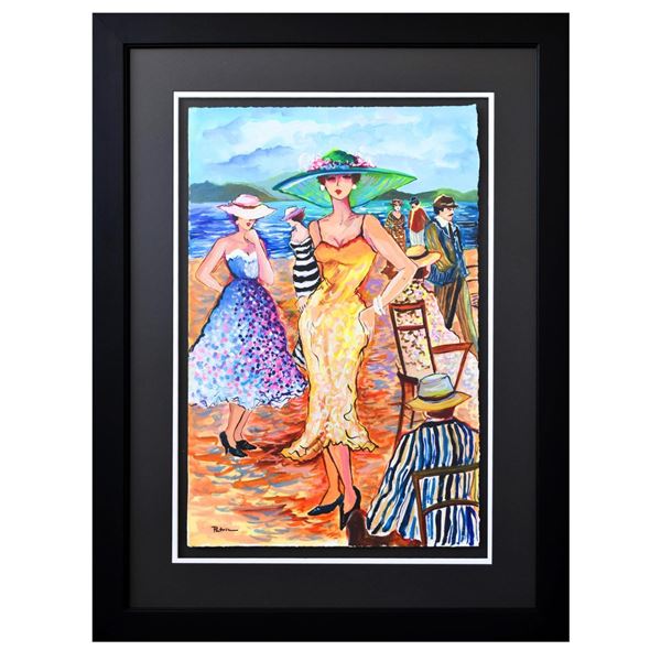 Patricia Govezensky- Original Watercolor "Rebecca Shows Up"