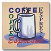 Image 1 : Steve Kaufman (1960-2010), "ESPRESSO" Hand Signed and Numbered Limited Edition Hand Pulled silkscree