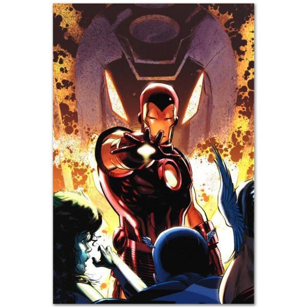 Marvel Comics  Iron Age #1  Numbered Limited Edition Giclee on Canvas by Lee Weeks with COA.