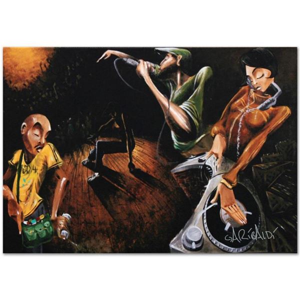 "The Get Down" Limited Edition Giclee on Canvas by David Garibaldi, CC Numbered from Miniature Serie