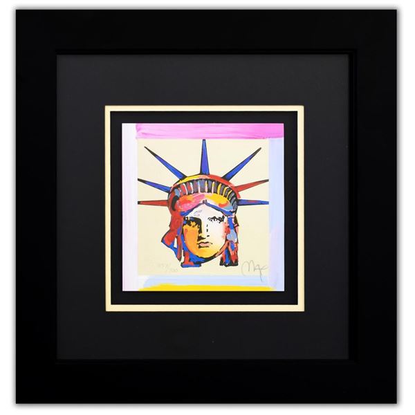 Peter Max- Original Lithograph "Liberty Head XV (Mini)"