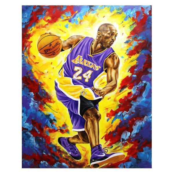 Dimitry Turchinsky- Original Oil on Canvas "Kobe Bryant"