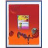 Image 2 : Peter Max- Original Mixed Media "Sage and Profile 2005 Ver. I #20"