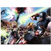 Image 1 : Marvel Comics "Ultimate Power #6" Numbered Limited Edition Giclee on Canvas by Greg Land with COA.