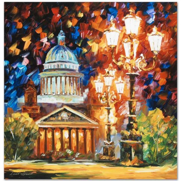 Leonid Afremov (1955-2019) "Twinkling of the Night" Limited Edition Giclee on Canvas, Numbered and S