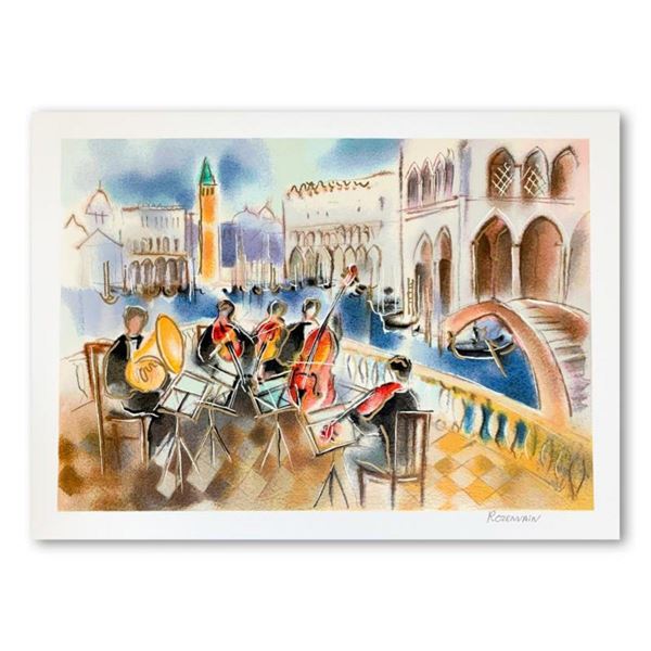 Michael Rozenvain, Hand Signed Limited Edition Serigraph on Paper with Letter of Authenticity.