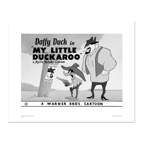 "My Little Duckaroo" Numbered Limited Edition Giclee from Warner Bros. with Certificate of Authentic