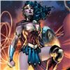 Image 2 : DC Comics, "Wonder Woman 75th Anniversary Special #1" Numbered Limited Edition Giclee on Canvas by J