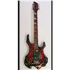 Image 1 : E.M. Zax- One-of-a-Kind hand painted Guitar "Guitar"