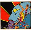 Image 2 : Peter Max- Original Vintage hand pulled Serigraph on paper  "Untitled"